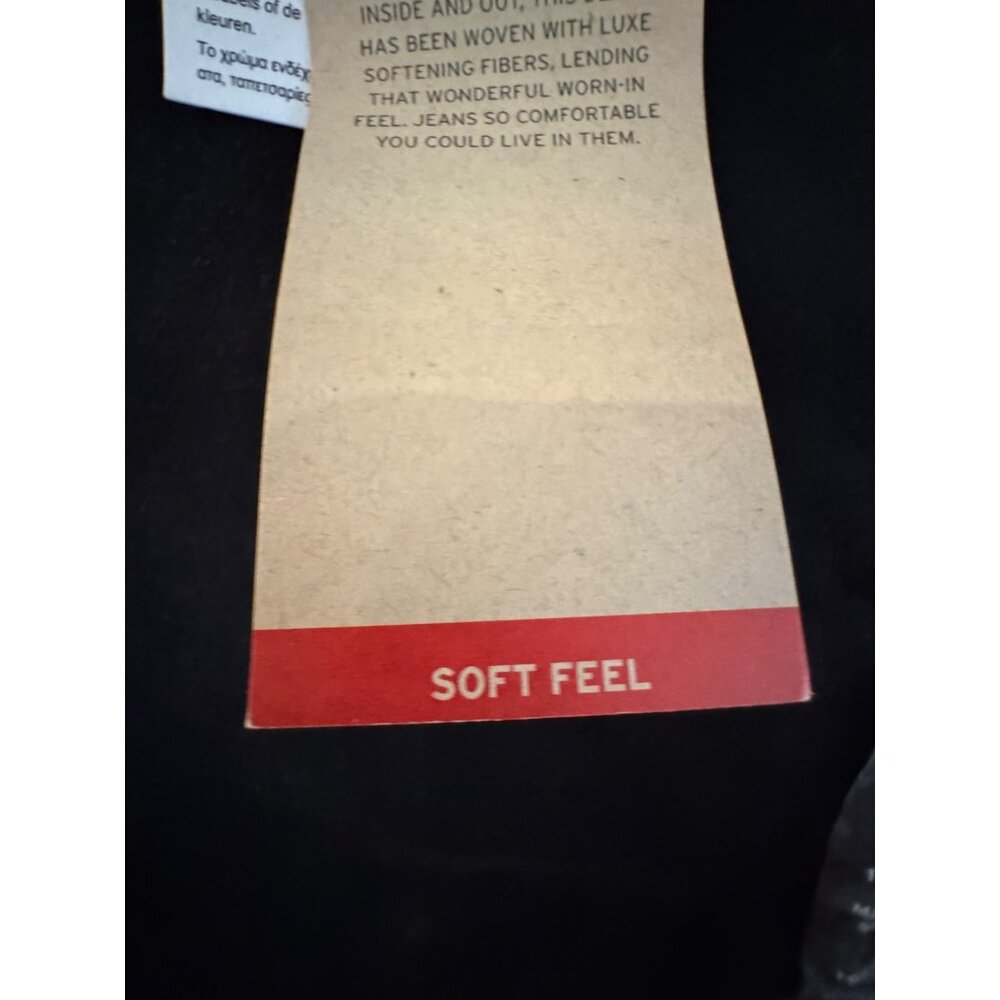 Levis Mid Rise Skinny Jeans Womens Size 16 Black Soft Feel Comfortable Fit - Picture 4 of 7